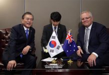 한·호주 정상 “신재생에너지 분야로 협력 확대”